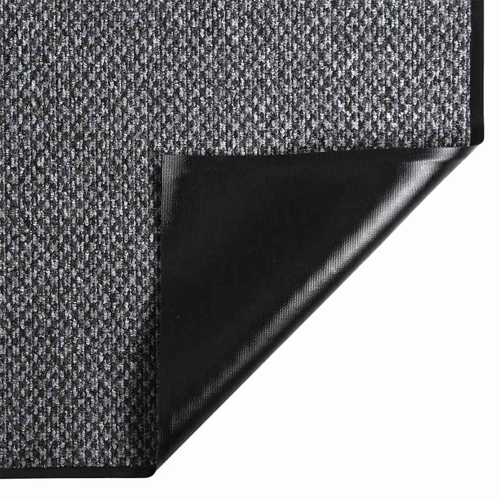 vidaXL Doormat Grey 80x120 cm