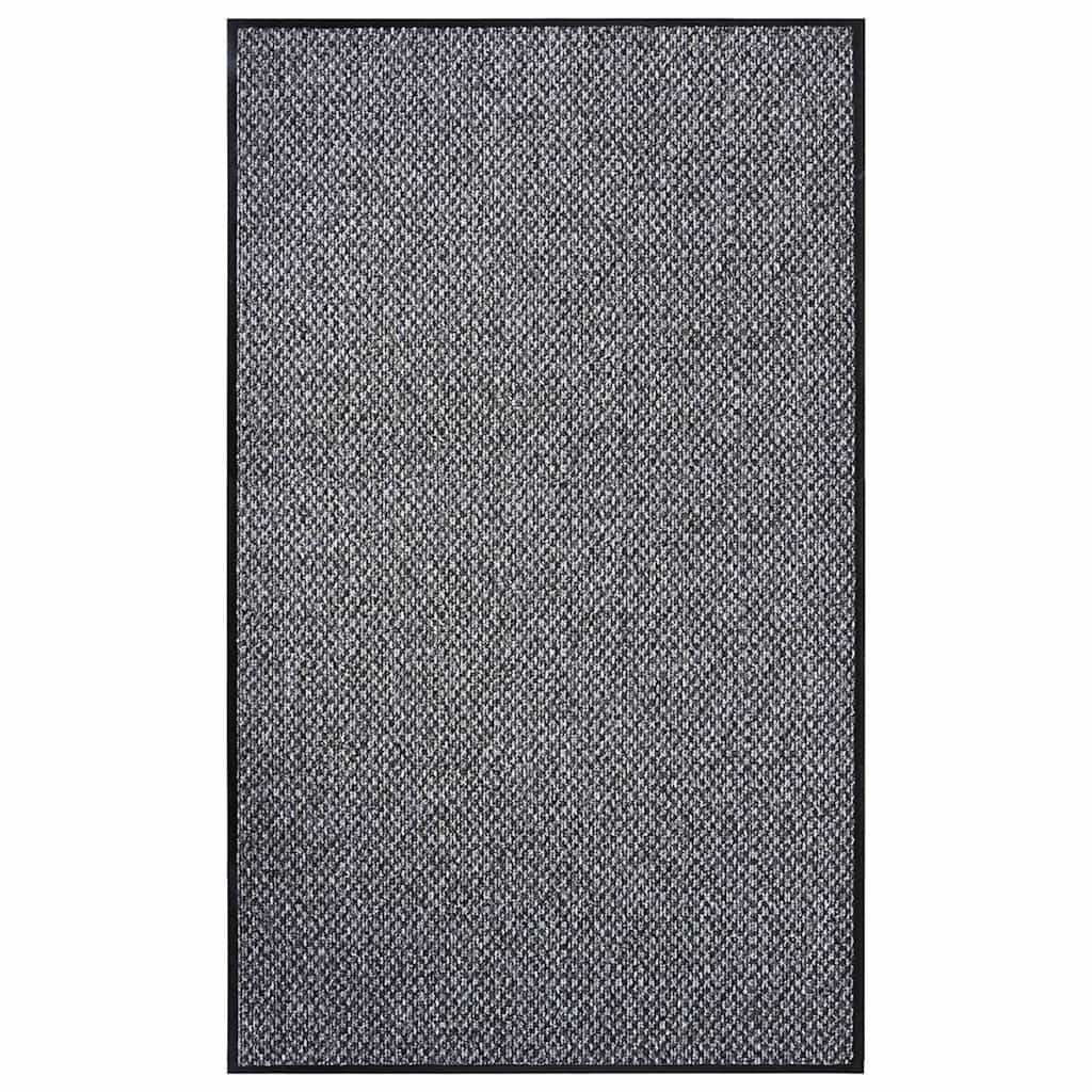 vidaXL Doormat Grey 90x150 cm