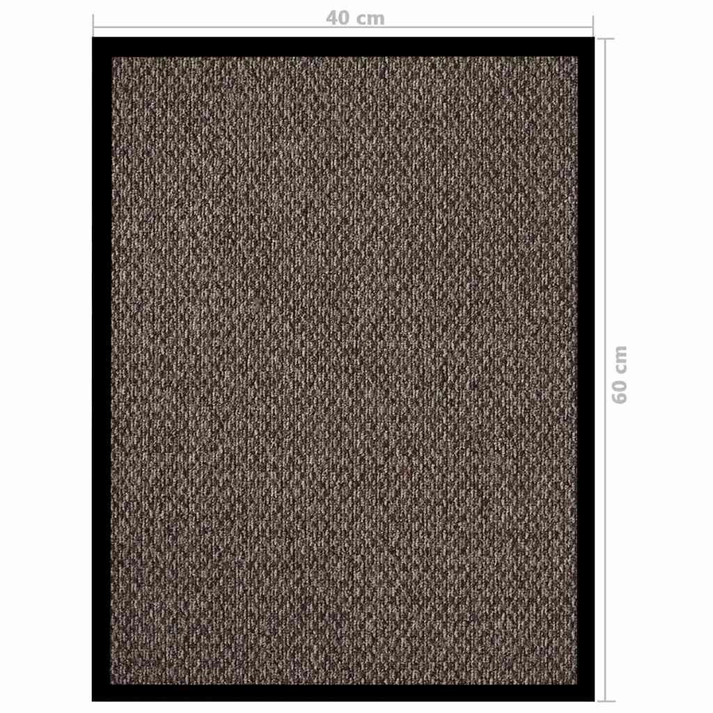 vidaXL Doormat Beige 40x60 cm