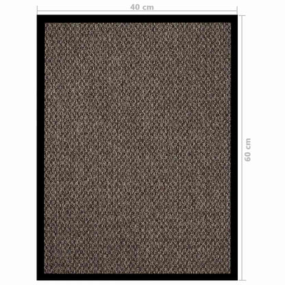 vidaXL Doormat Beige 40x60 cm