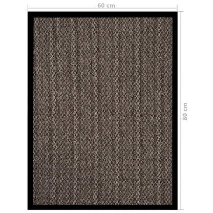 vidaXL Doormat  Beige 60x80 cm