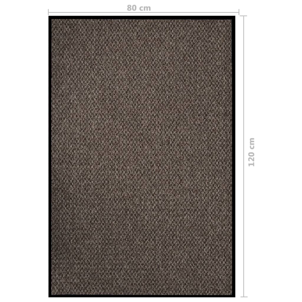 vidaXL Doormat  Beige 80x120 cm