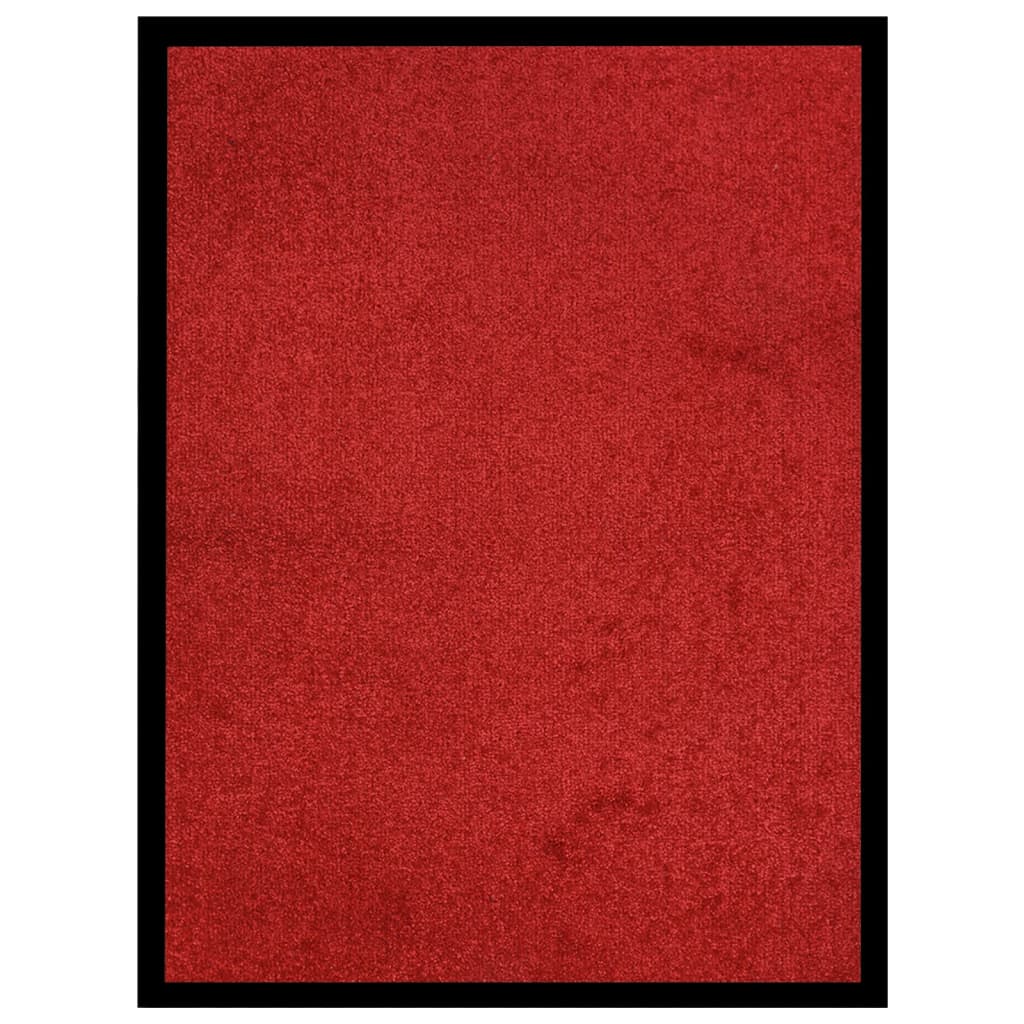 vidaXL Doormat Red 40x60 cm