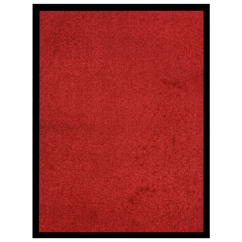 vidaXL Doormat  Red 60x80 cm