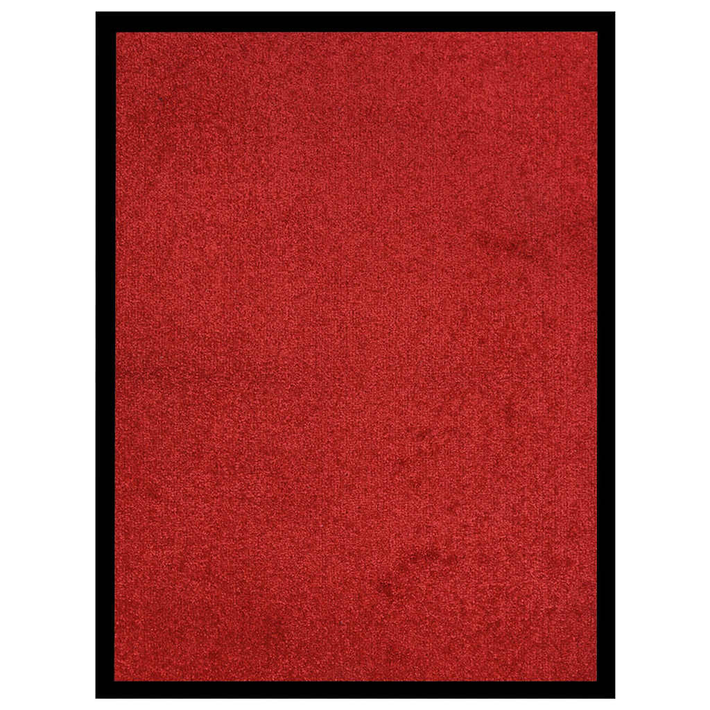 vidaXL Doormat Red 60x80 cm