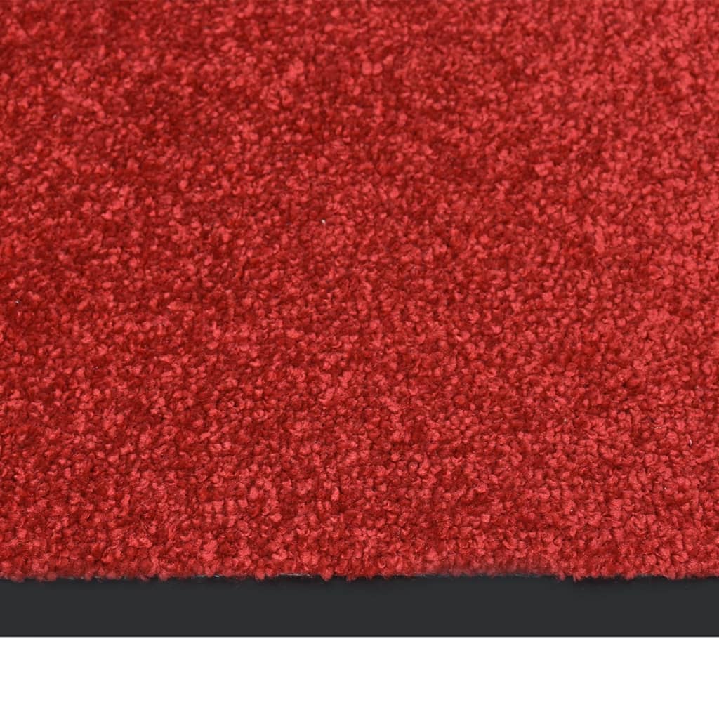 vidaXL Doormat  Red 60x80 cm