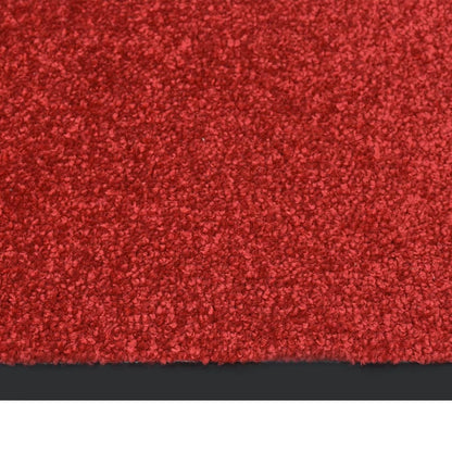 vidaXL Doormat  Red 60x80 cm