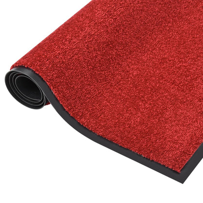 vidaXL Doormat  Red 60x80 cm