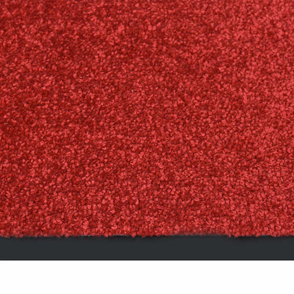 vidaXL Doormat Red 80x120 cm