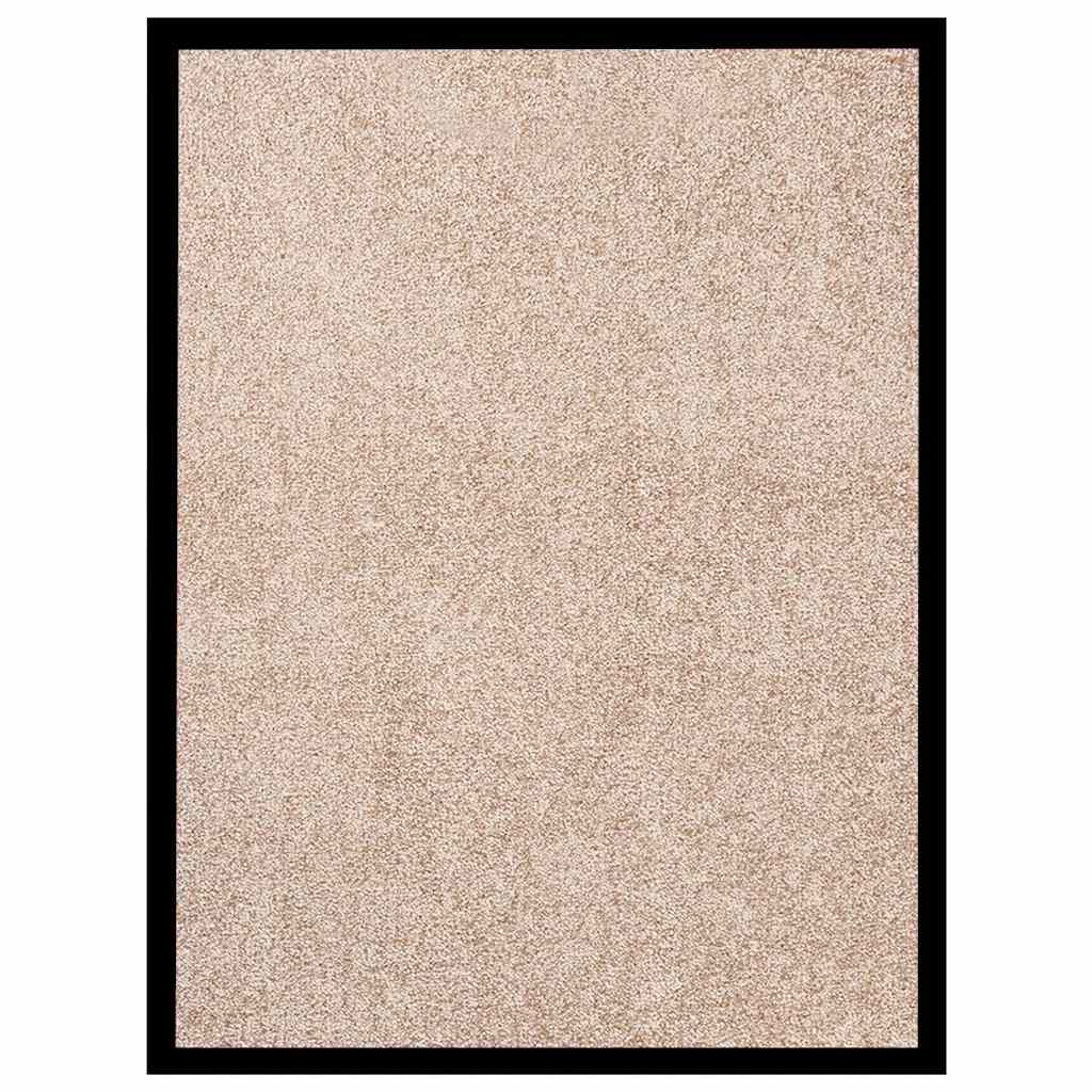 vidaXL Doormat Beige 40x60 cm