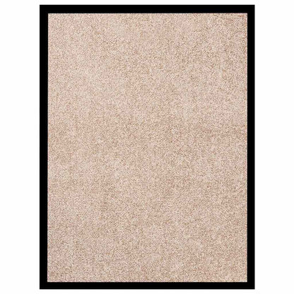 vidaXL Doormat Beige 40x60 cm