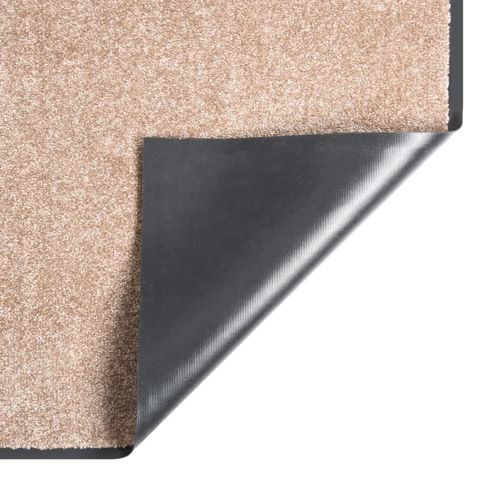 vidaXL Doormat  Beige 40x60 cm