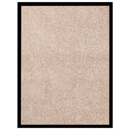 vidaXL Doormat  Beige 60x80 cm