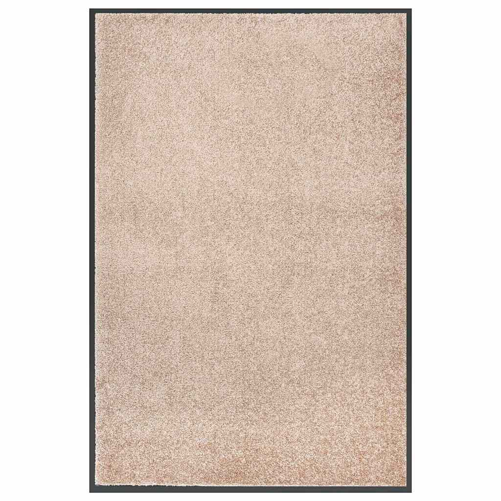 vidaXL Doormat Beige 80x120 cm