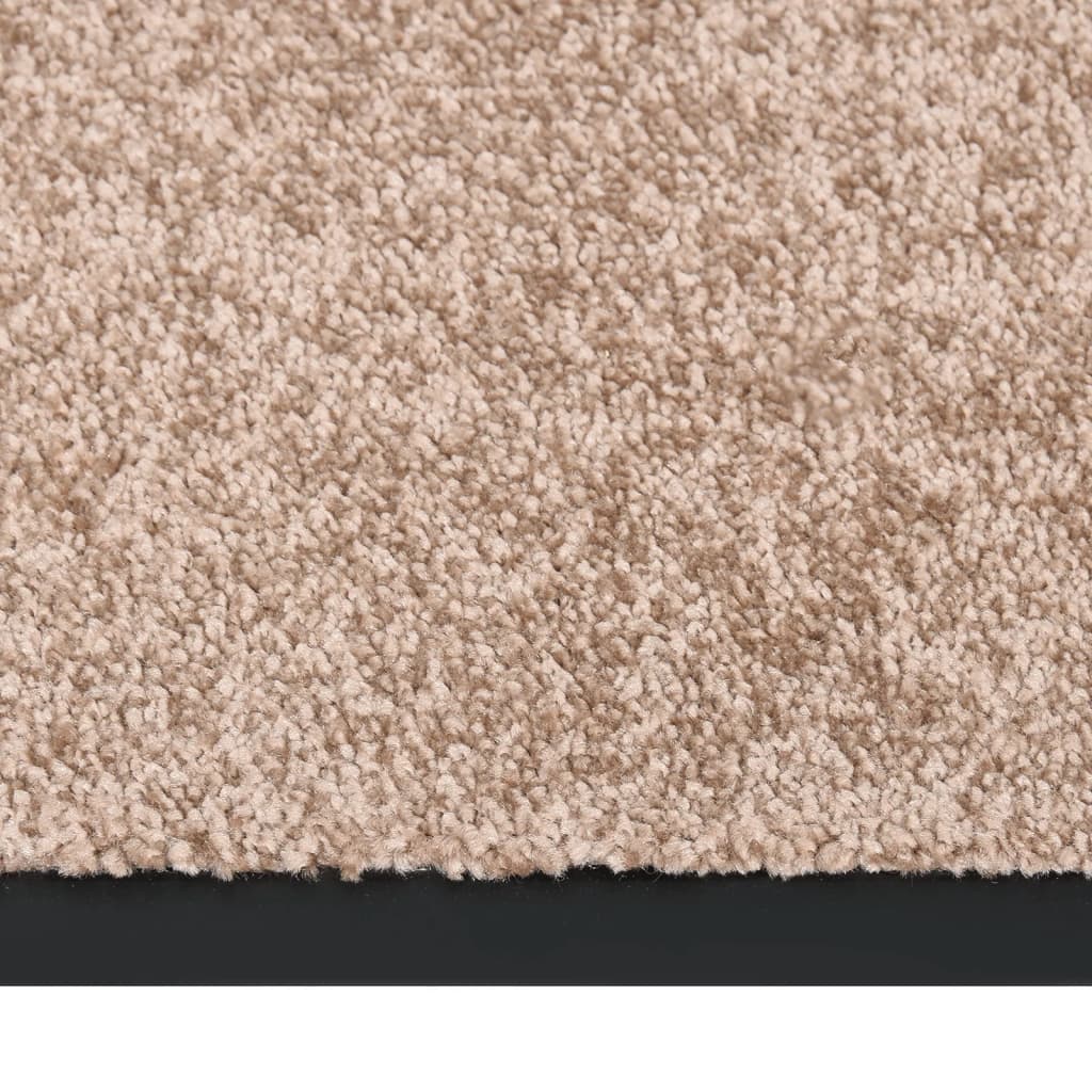 vidaXL Doormat Beige 80x120 cm