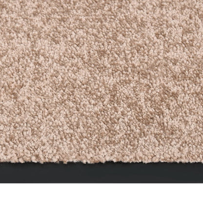 vidaXL Doormat Beige 80x120 cm