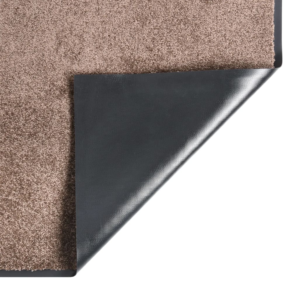 vidaXL Doormat  Brown 60x80 cm