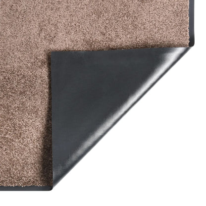 vidaXL Doormat  Brown 60x80 cm