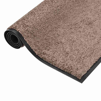 vidaXL Doormat Brown 60x80 cm