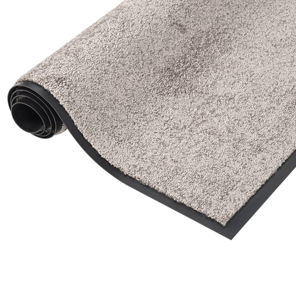 vidaXL Doormat  Grey 40x60 cm