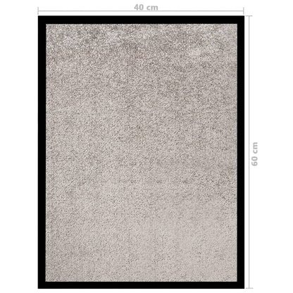 vidaXL Doormat  Grey 40x60 cm