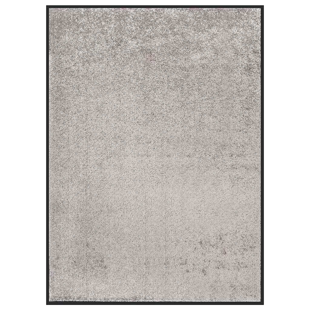 vidaXL Doormat Grey 60x80 cm