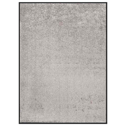 vidaXL Doormat Grey 60x80 cm