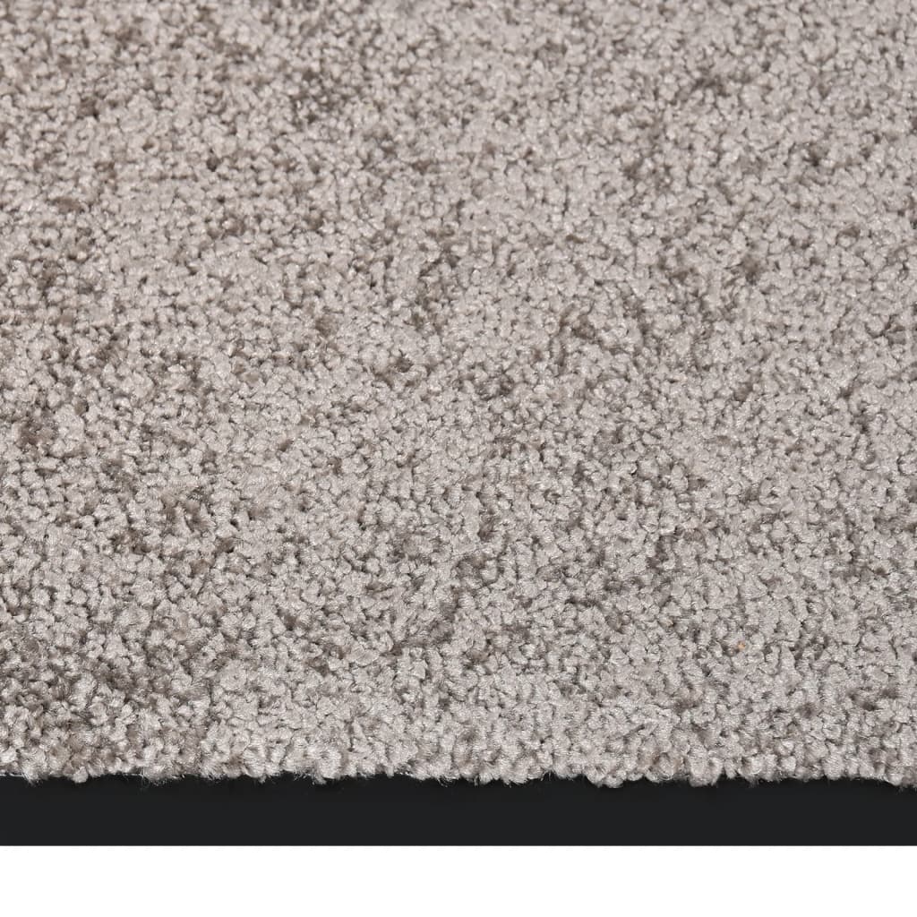 vidaXL Doormat Grey 60x80 cm