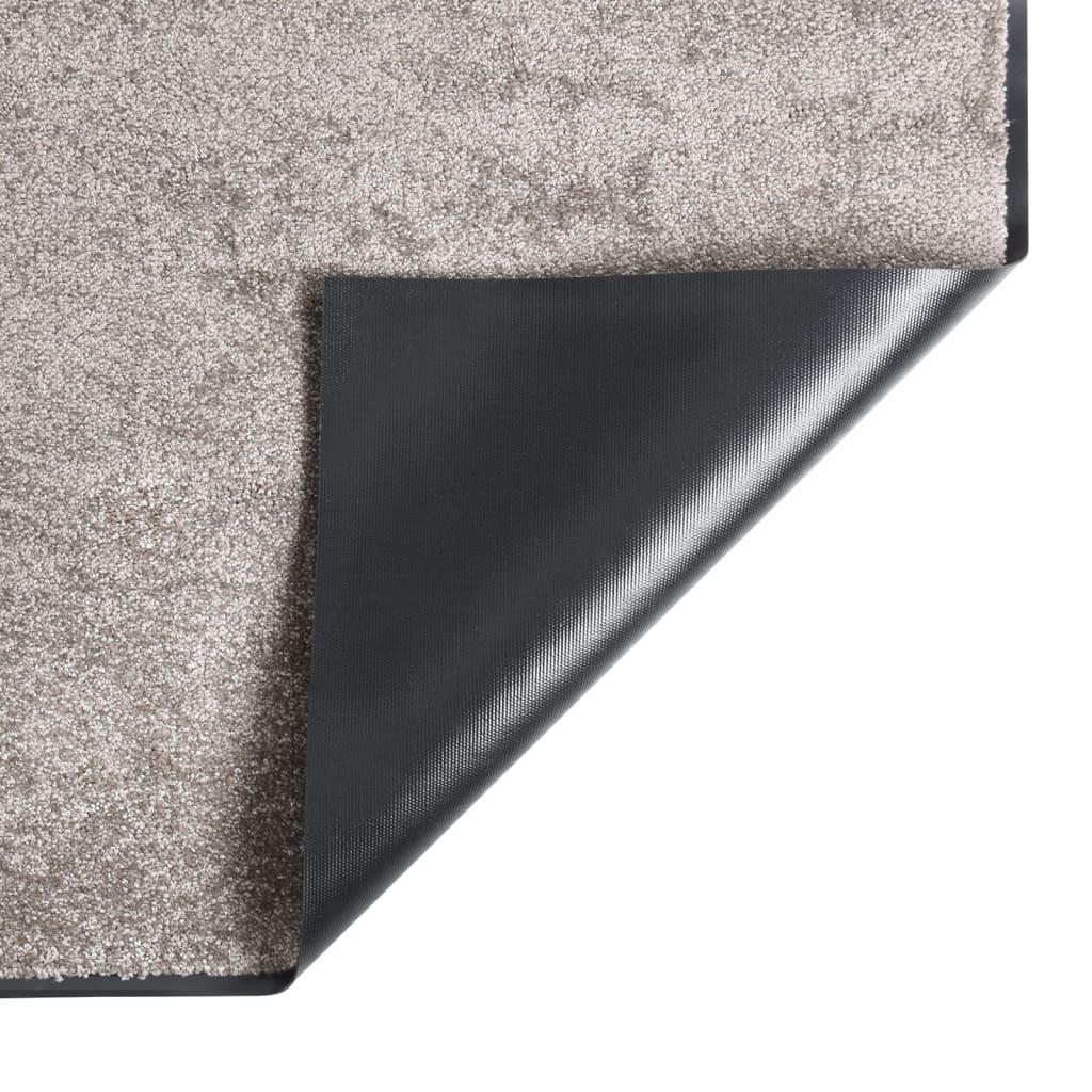 vidaXL Doormat Grey 80x120 cm