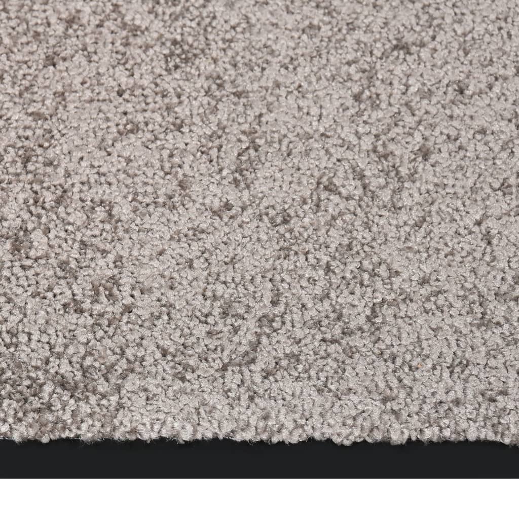 vidaXL Doormat Grey 80x120 cm