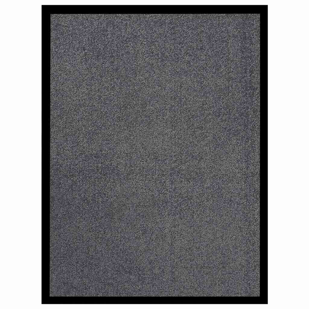vidaXL Doormat Anthracite 40x60 cm