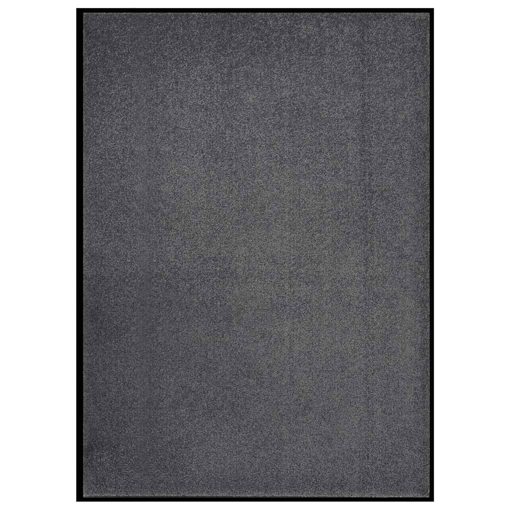 vidaXL Doormat Anthracite 60x80 cm