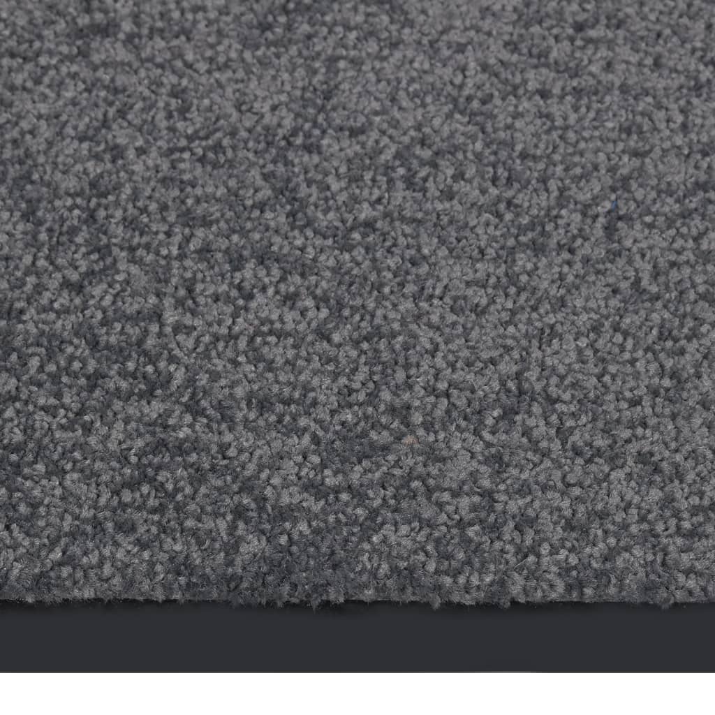 vidaXL Doormat Anthracite 80x120 cm