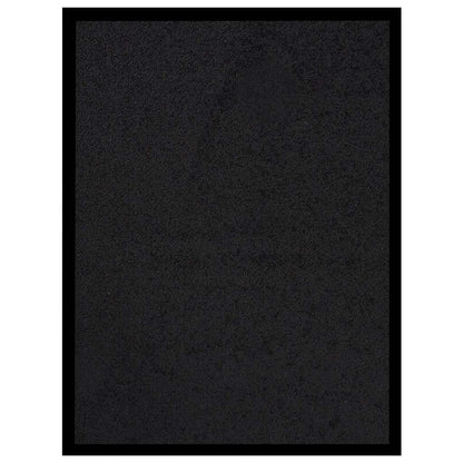 vidaXL Doormat Black 40x60 cm
