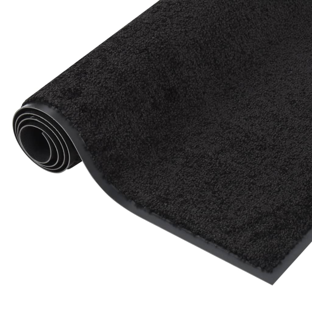 vidaXL Doormat  Black 40x60 cm