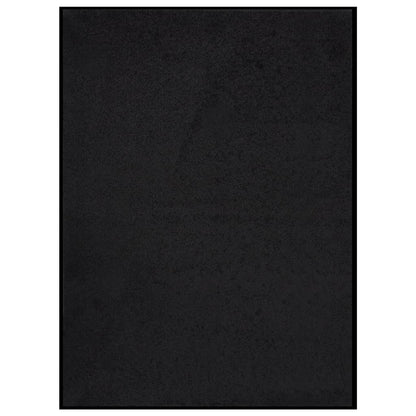 vidaXL Doormat Black 60x80 cm