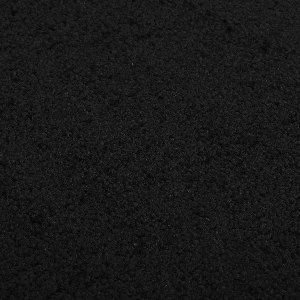 vidaXL Doormat Black 60x80 cm