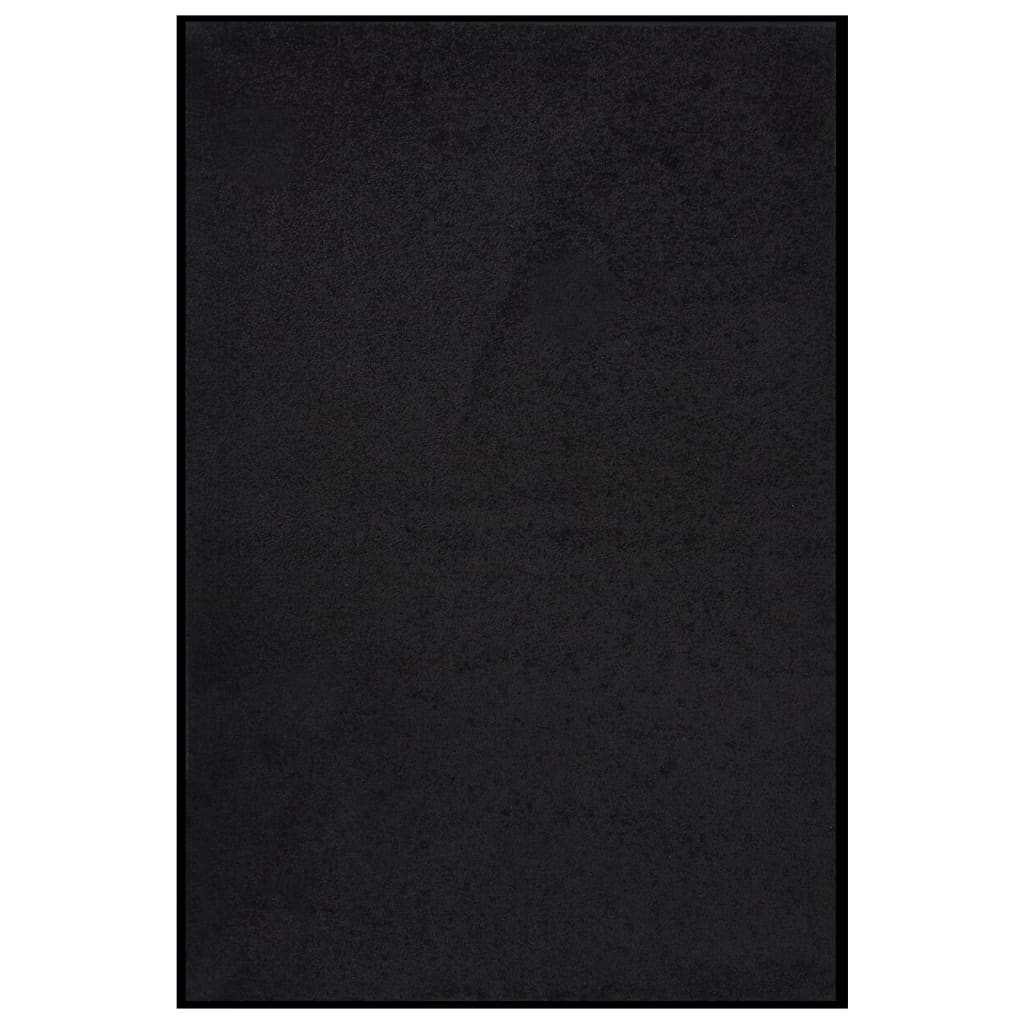 vidaXL Doormat Black 80x120 cm