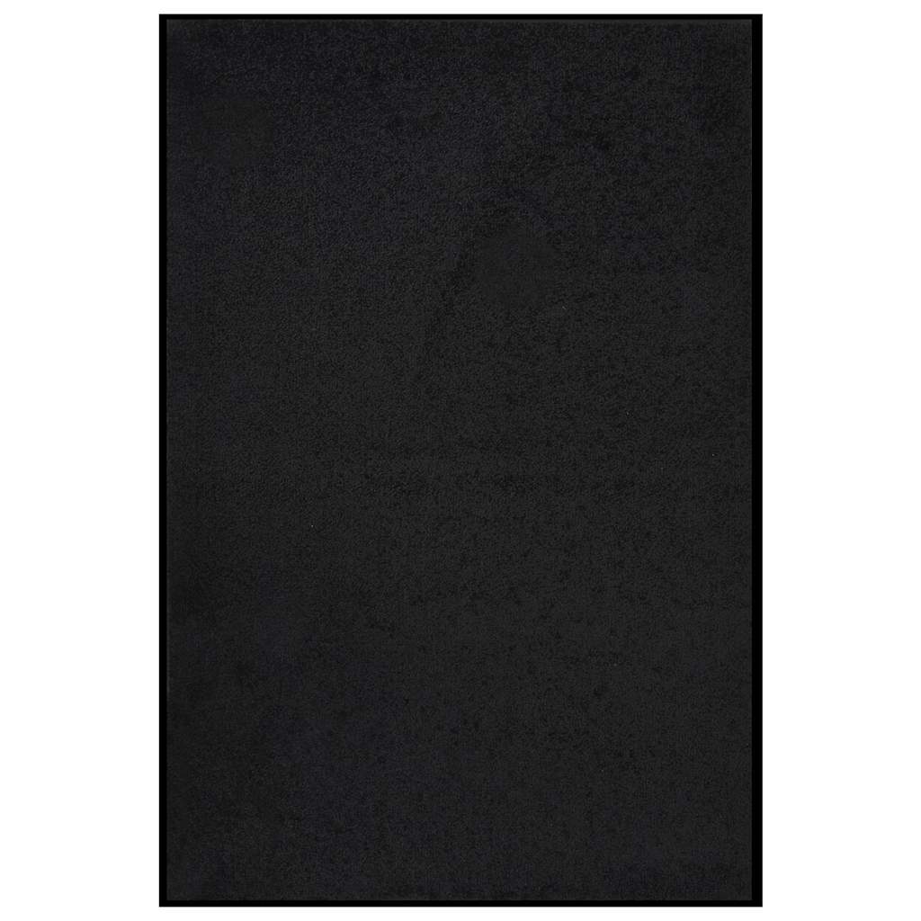 vidaXL Doormat Black 80x120 cm
