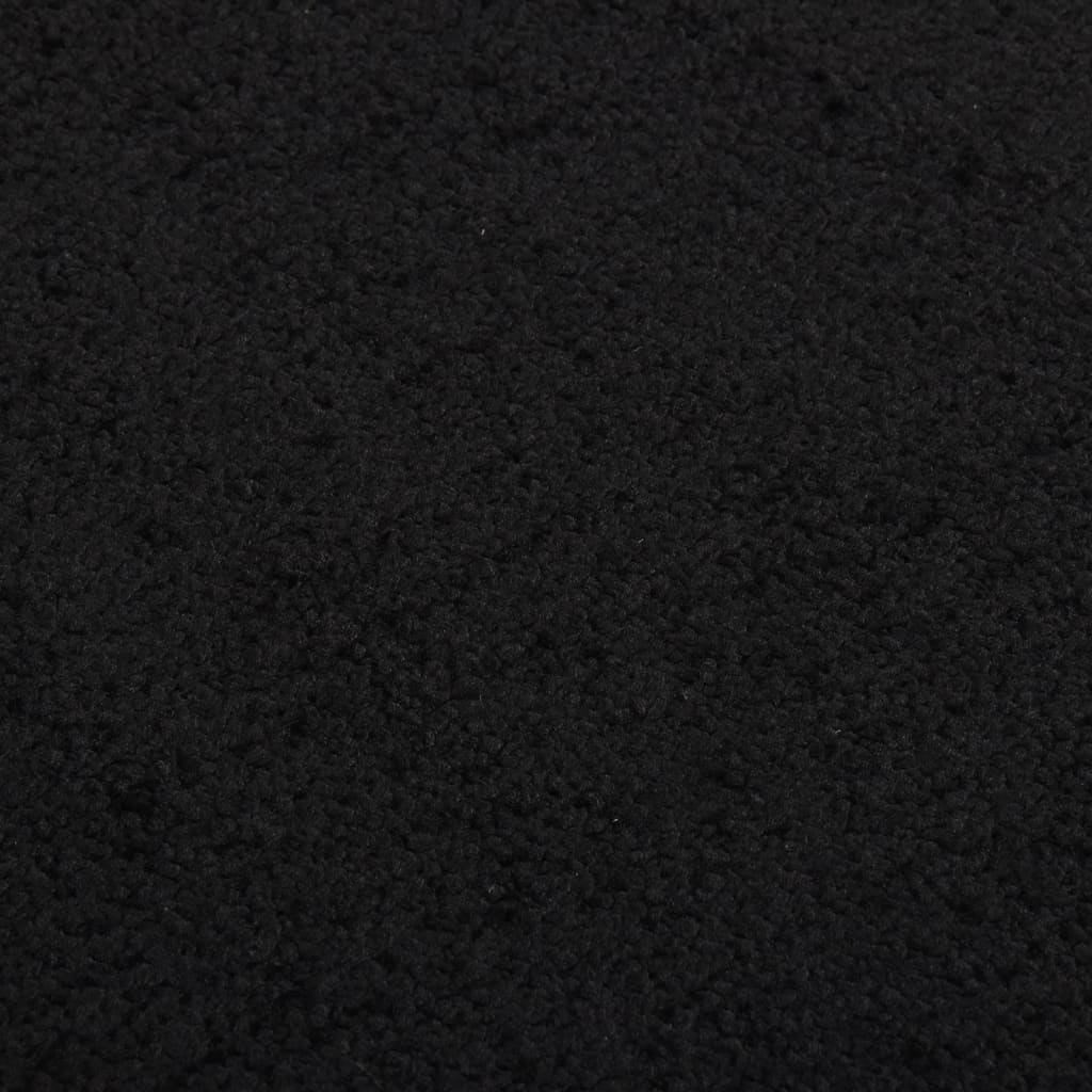 vidaXL Doormat Black 80x120 cm