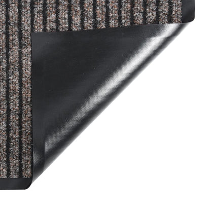 vidaXL Doormat  Striped Beige 40x60 cm