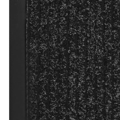 vidaXL Doormat  Striped Anthracite 40x60 cm