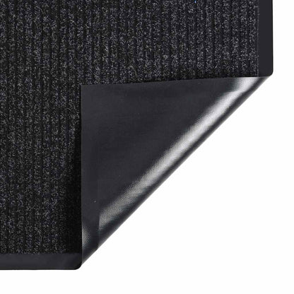 vidaXL Doormat Striped Anthracite 40x60 cm