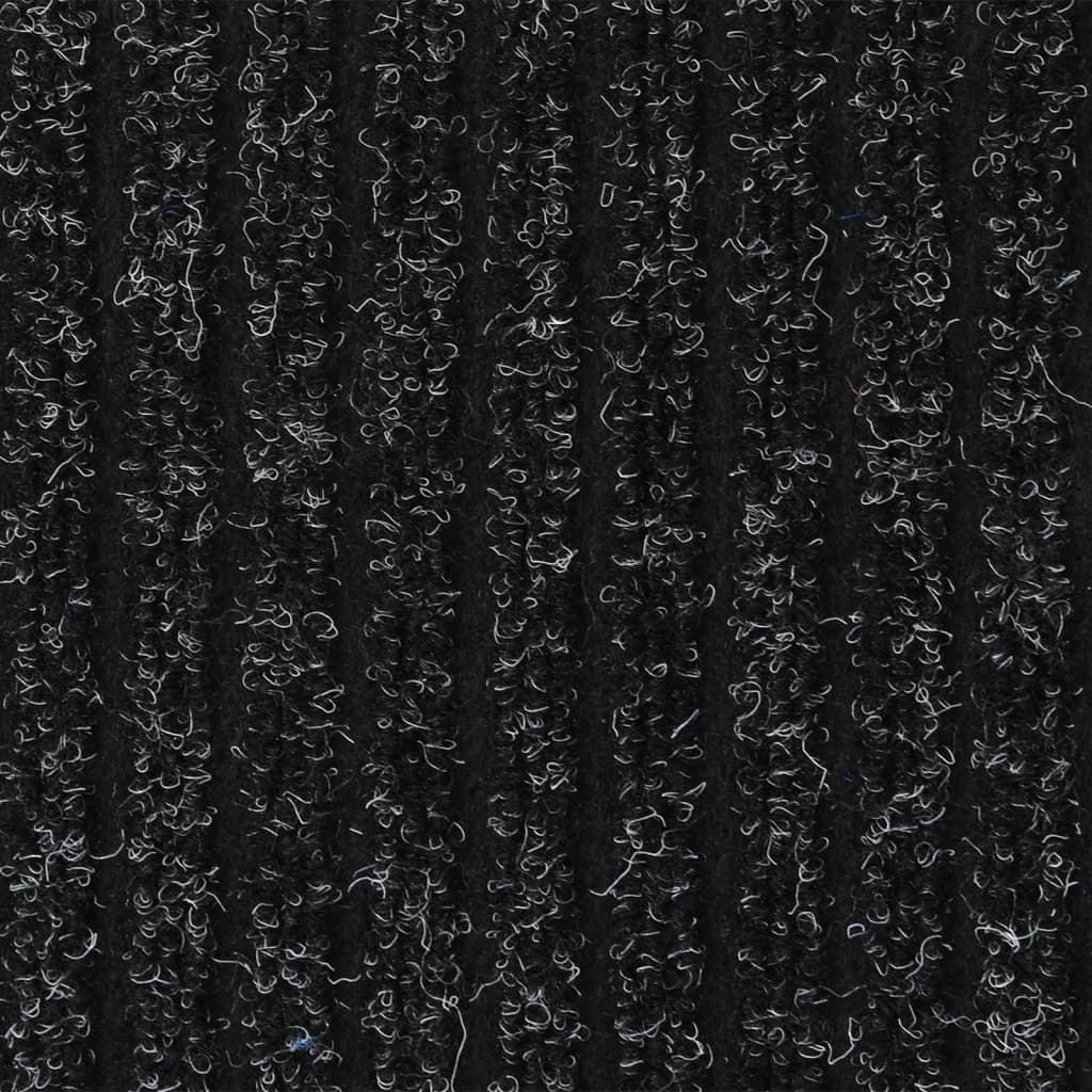 vidaXL Doormat  Striped Anthracite 40x60 cm