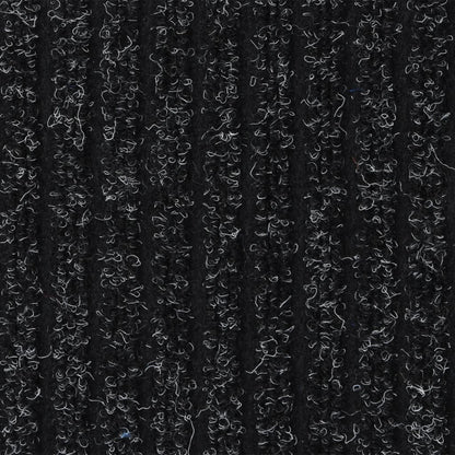 vidaXL Doormat  Striped Anthracite 40x60 cm