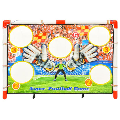 vidaXL Children Football Goal Set with Goal Wall 120x51x77,5 cm