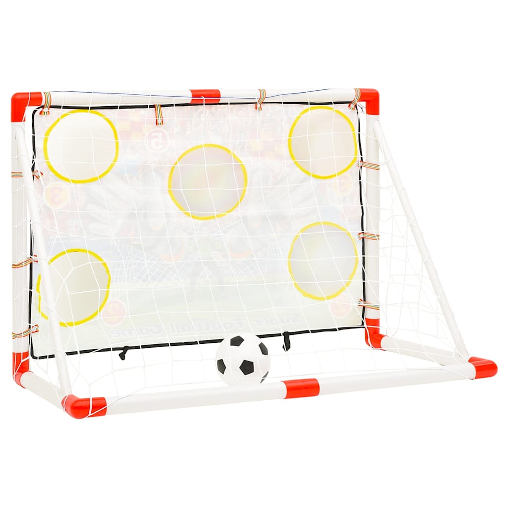 vidaXL Children Football Goal Set with Goal Wall 120x51x77,5 cm