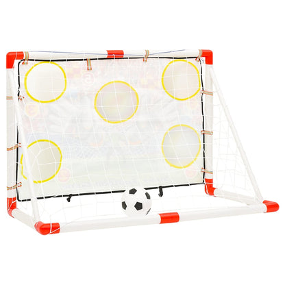 vidaXL Children Football Goal Set with Goal Wall 120x51x77,5 cm