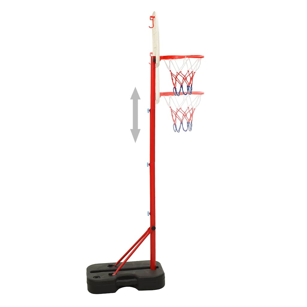 vidaXL Portable Basketball Play Set Adjustable 138,5-166 cm