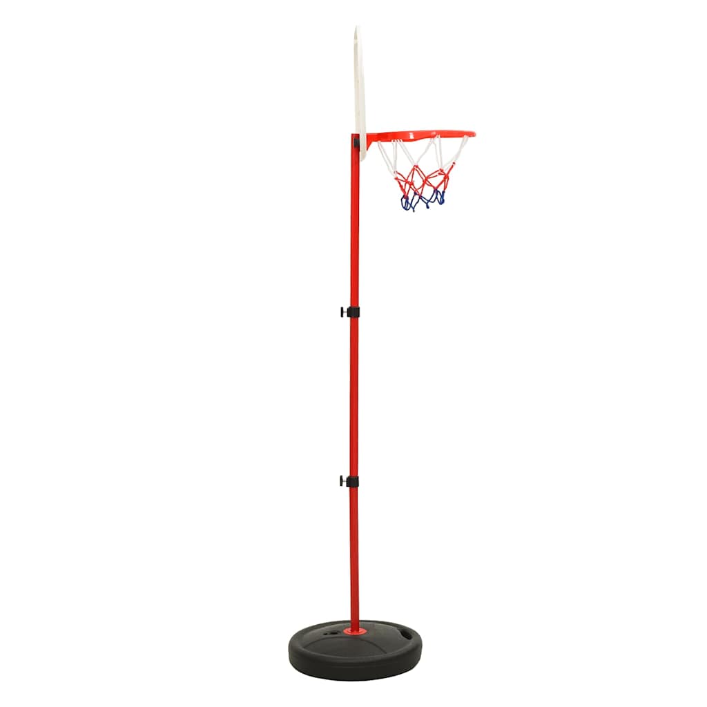 80348 vidaXL Children Basketball Play Set Adjustable 160 cm